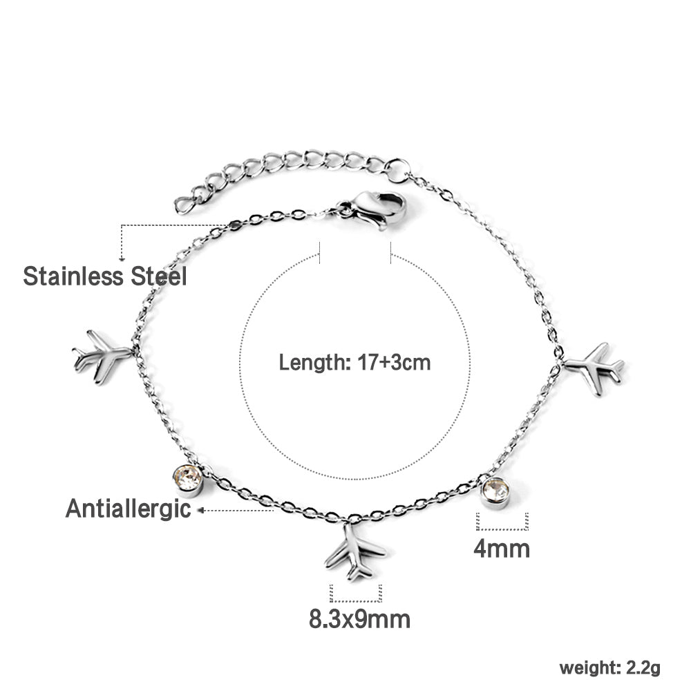 Bracelet cylindrique avec accents de diamants blancs 