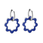 Holle krans cirkel oorbellen