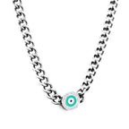 Ronde hangerketting met gemengde kleuren