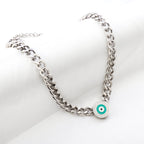 Ronde hangerketting met gemengde kleuren