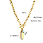 Ruit &amp; Meerblauwe Diamanten Hanger Ketting