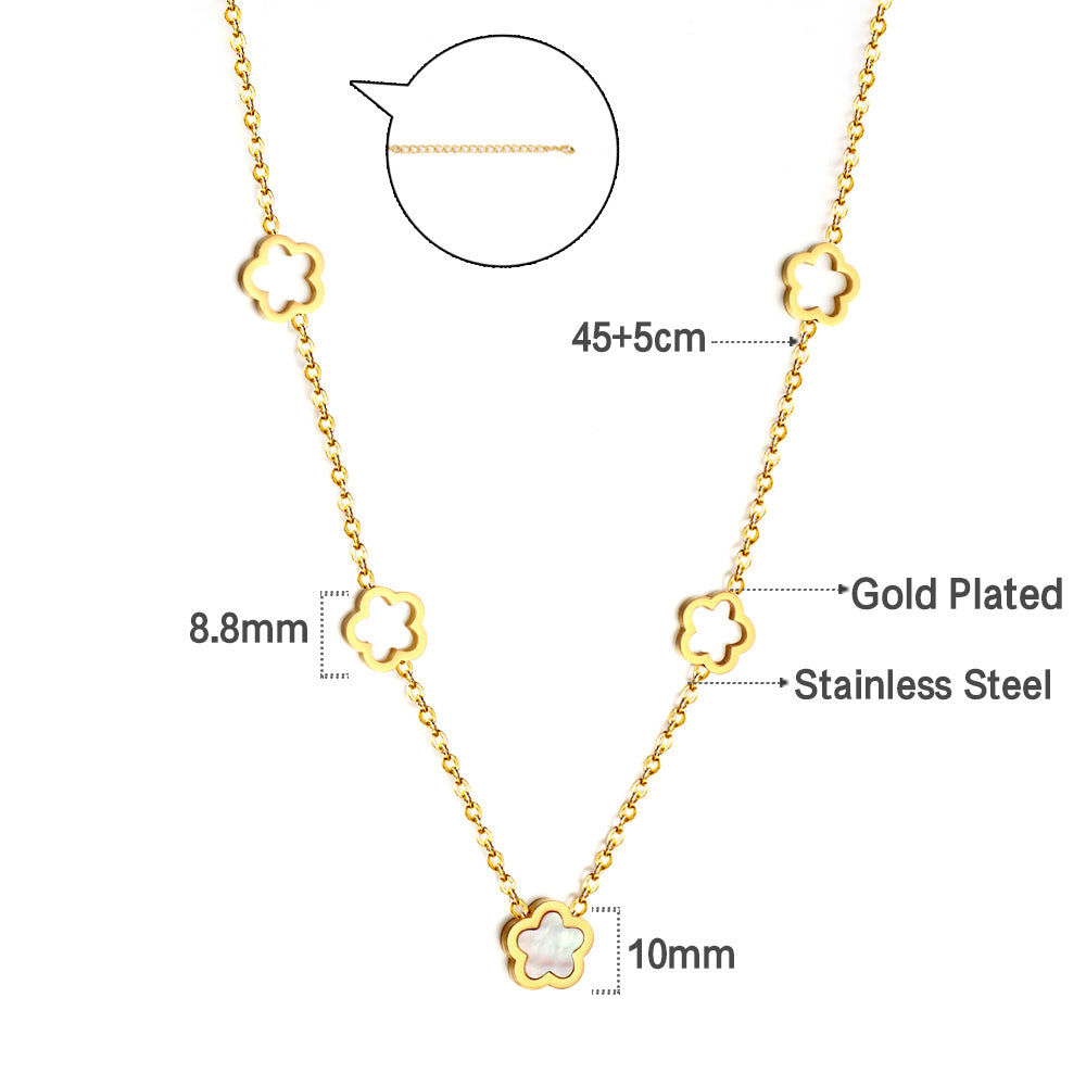 Perzikbloesem ketting