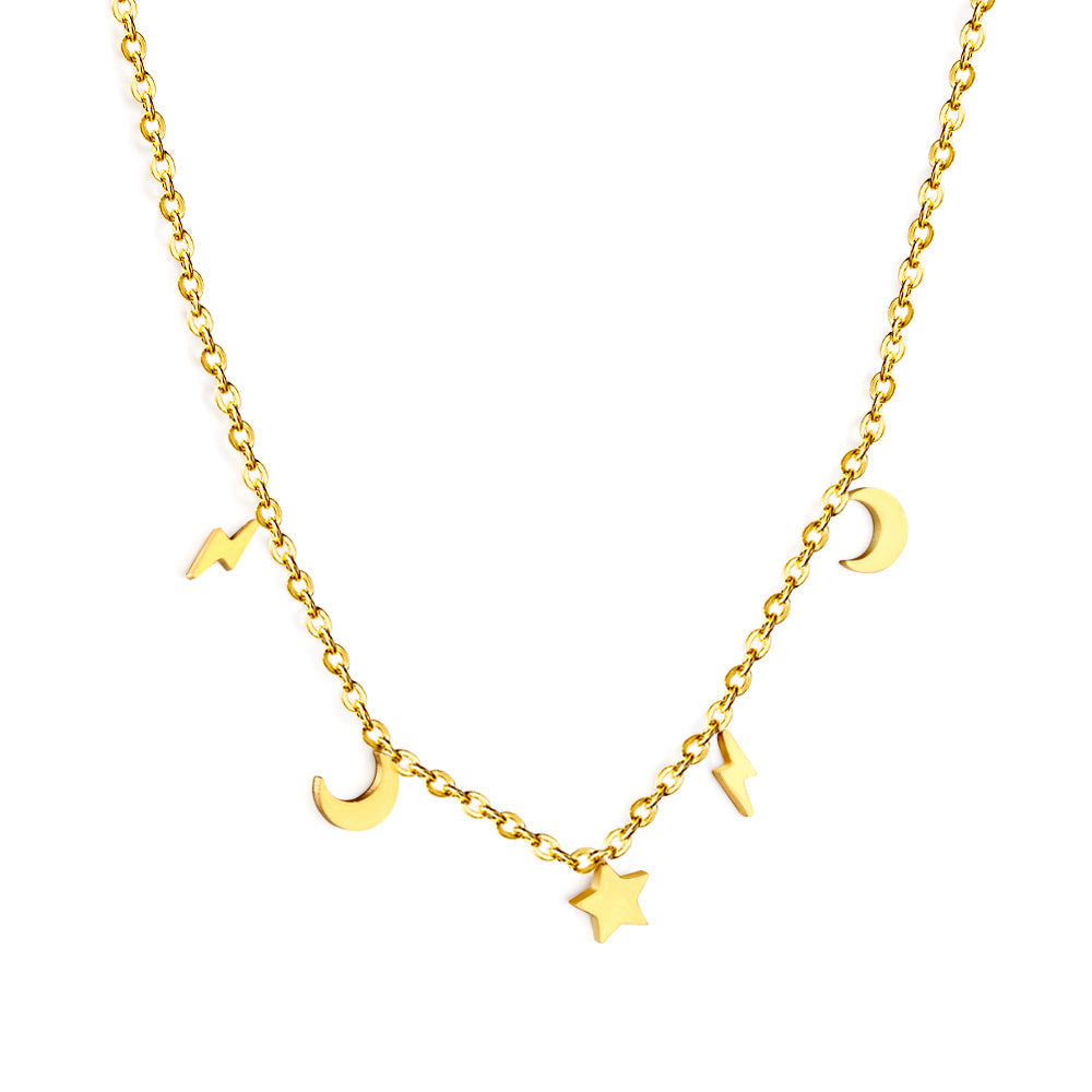 Star &amp; Moons Lightnings Accessoires Ketting