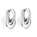 Hartvormige cirkeloorbellen