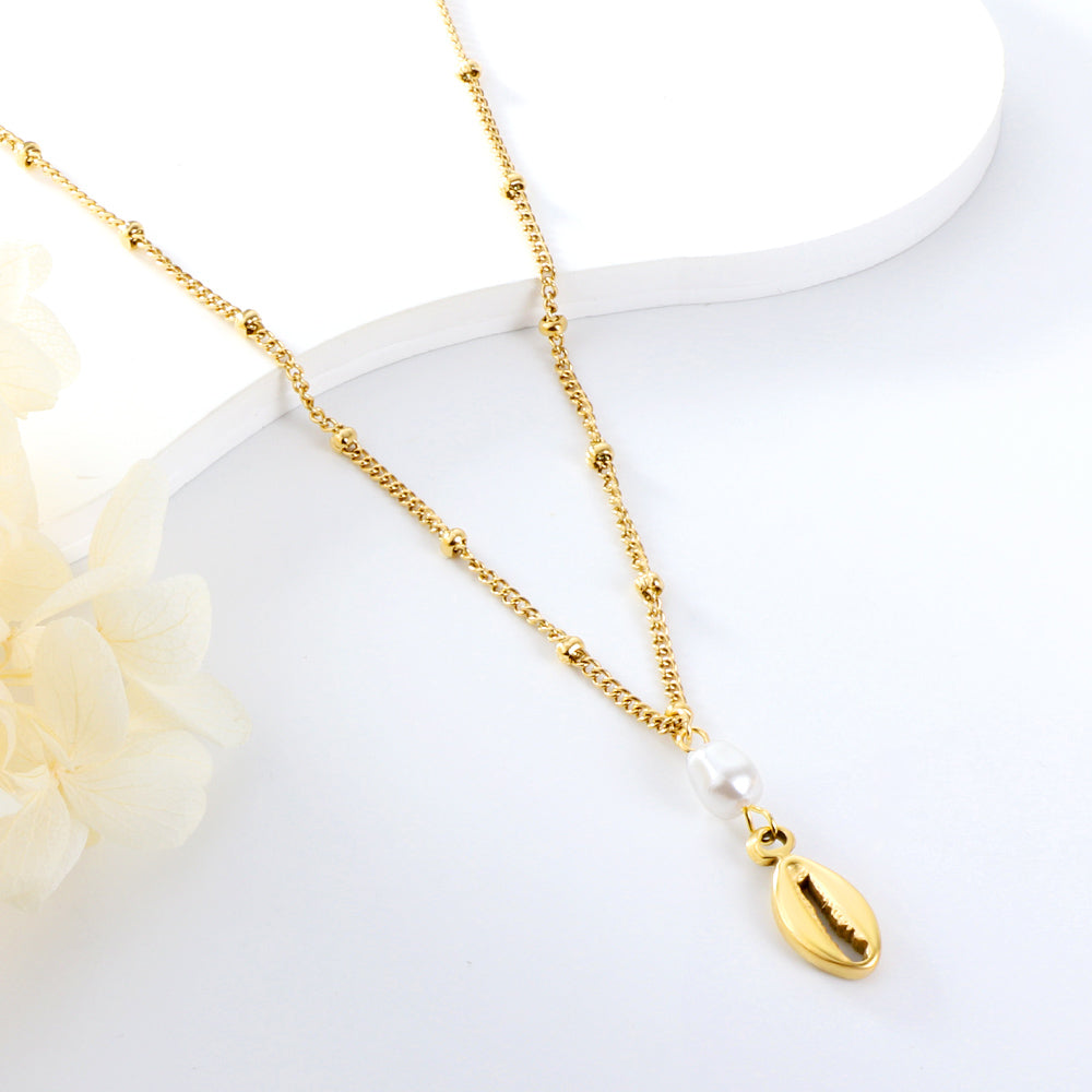 Kreeftenklauw Parel Hanger Ketting