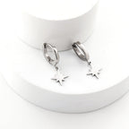 Boucles d'oreilles Lucky Star Circle