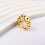 Gepolijste horlogebandring