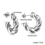 Open halve cirkel oorgesp