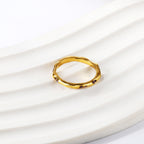 Twist Diamond roestvrijstalen ring