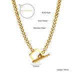 Ketting met vierkante lussluiting