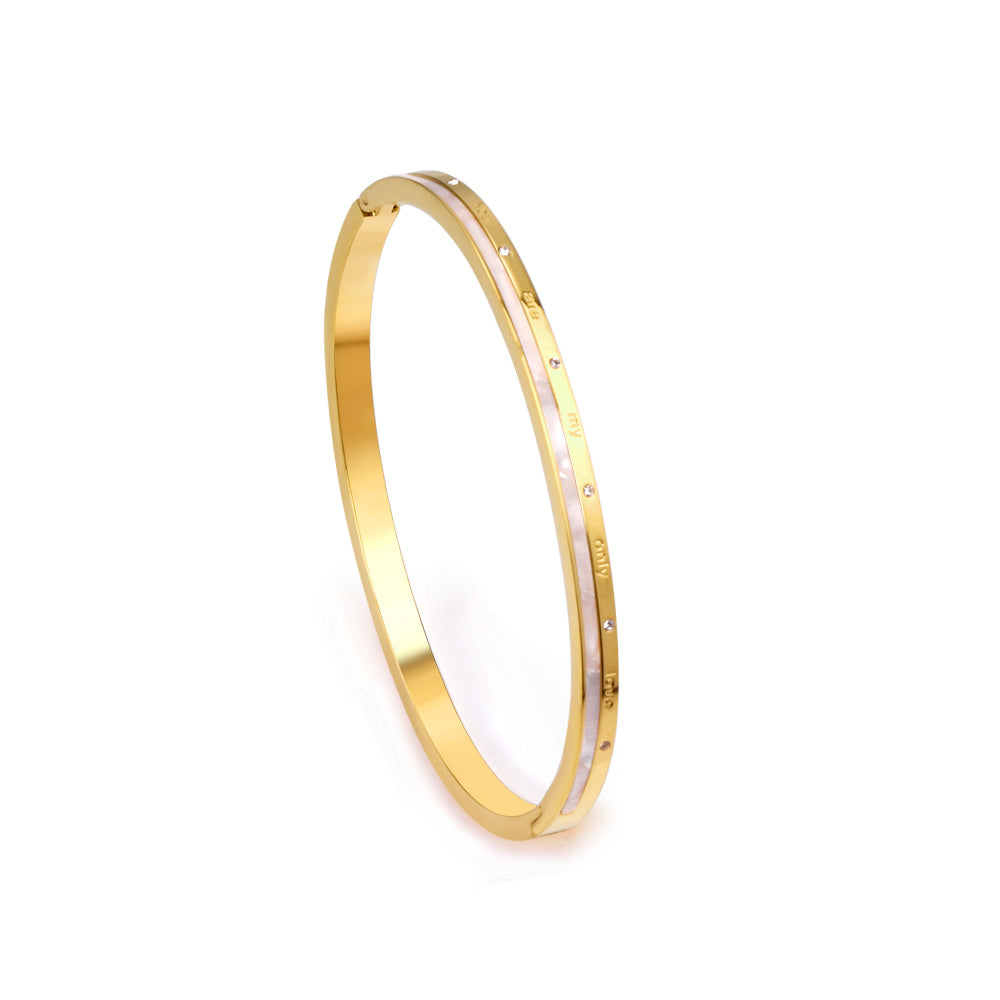 Bracelet chaîne en or avec rallonge