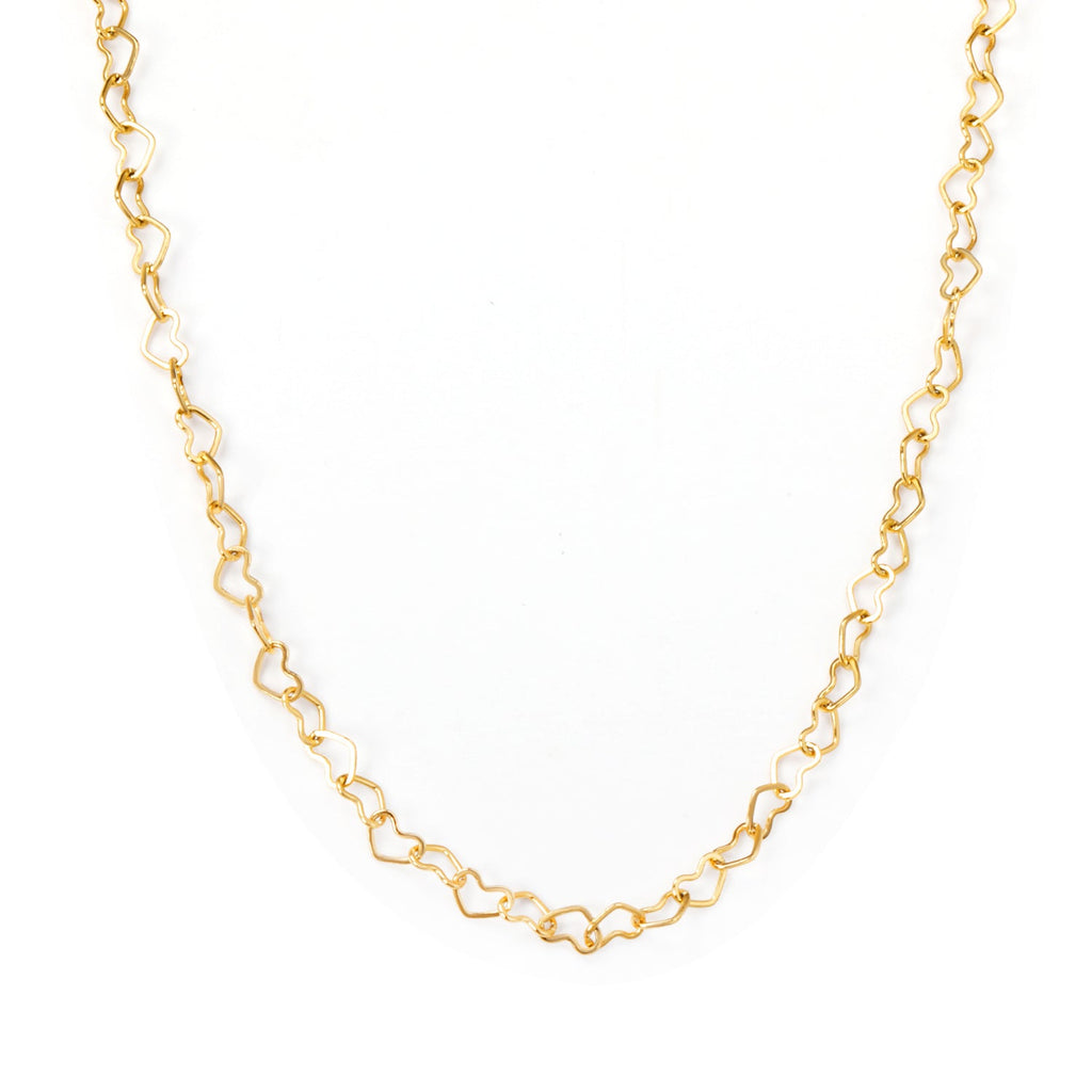 Hartcirkel hanger ketting