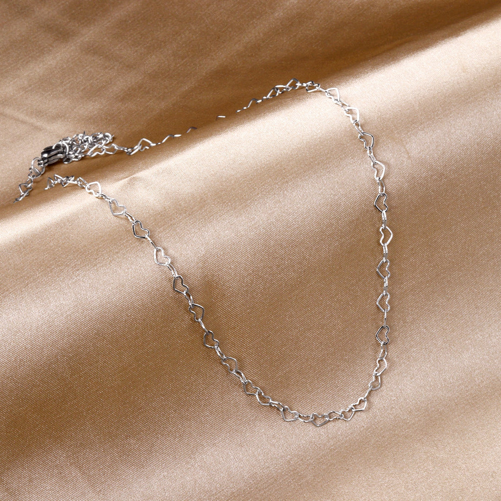 Hartcirkel hanger ketting