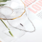 Hartcirkel hanger ketting