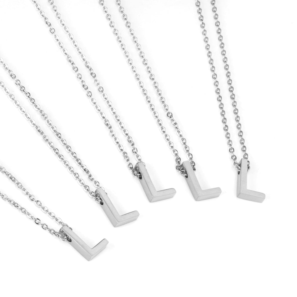 Alfabet initiaal hanger ketting