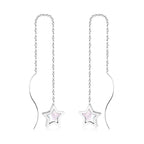 Koreaanse stijl ster schelp oorbellen 