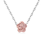 Bloemenklei hanger ketting