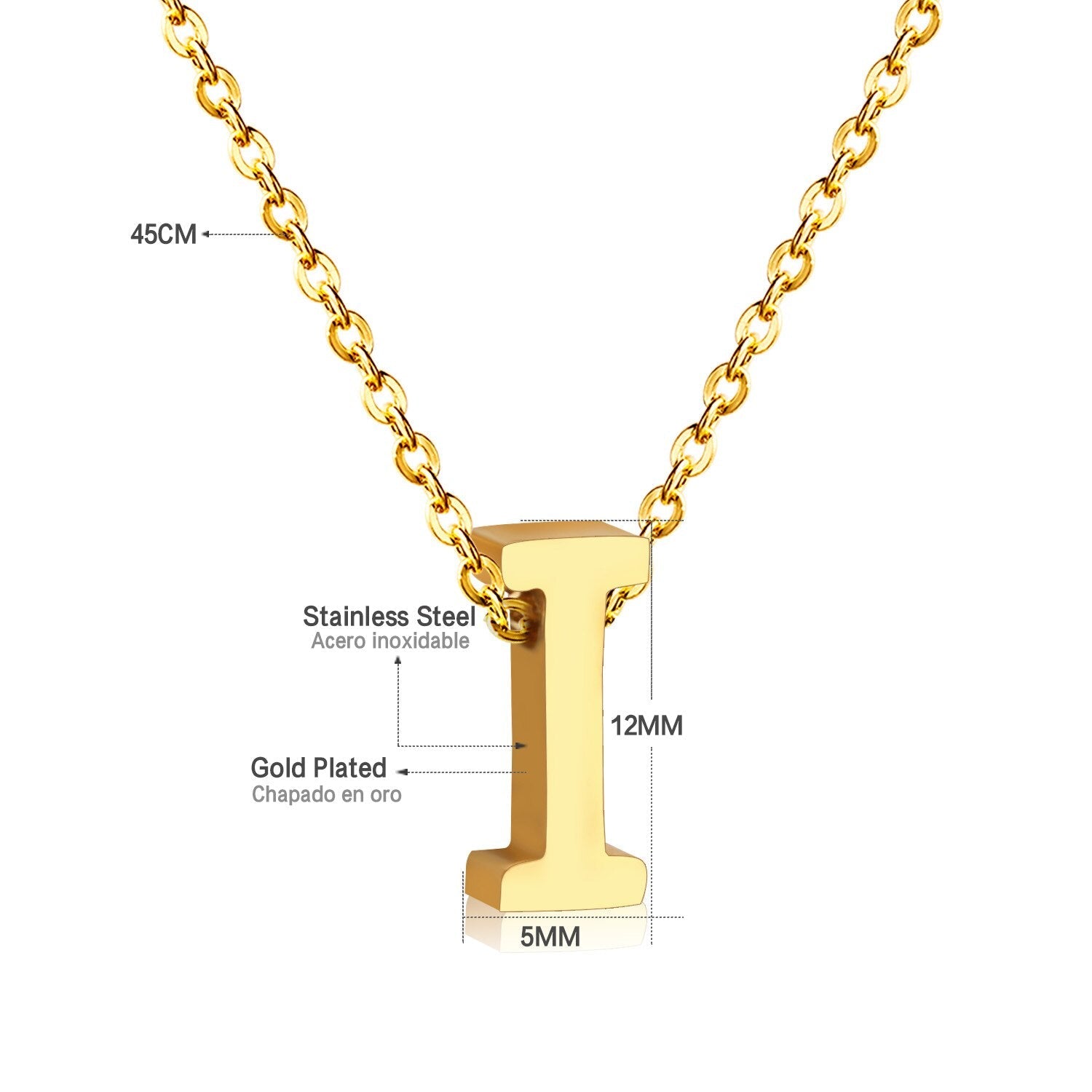 Initialen ketting