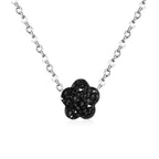 Bloemenklei hanger ketting