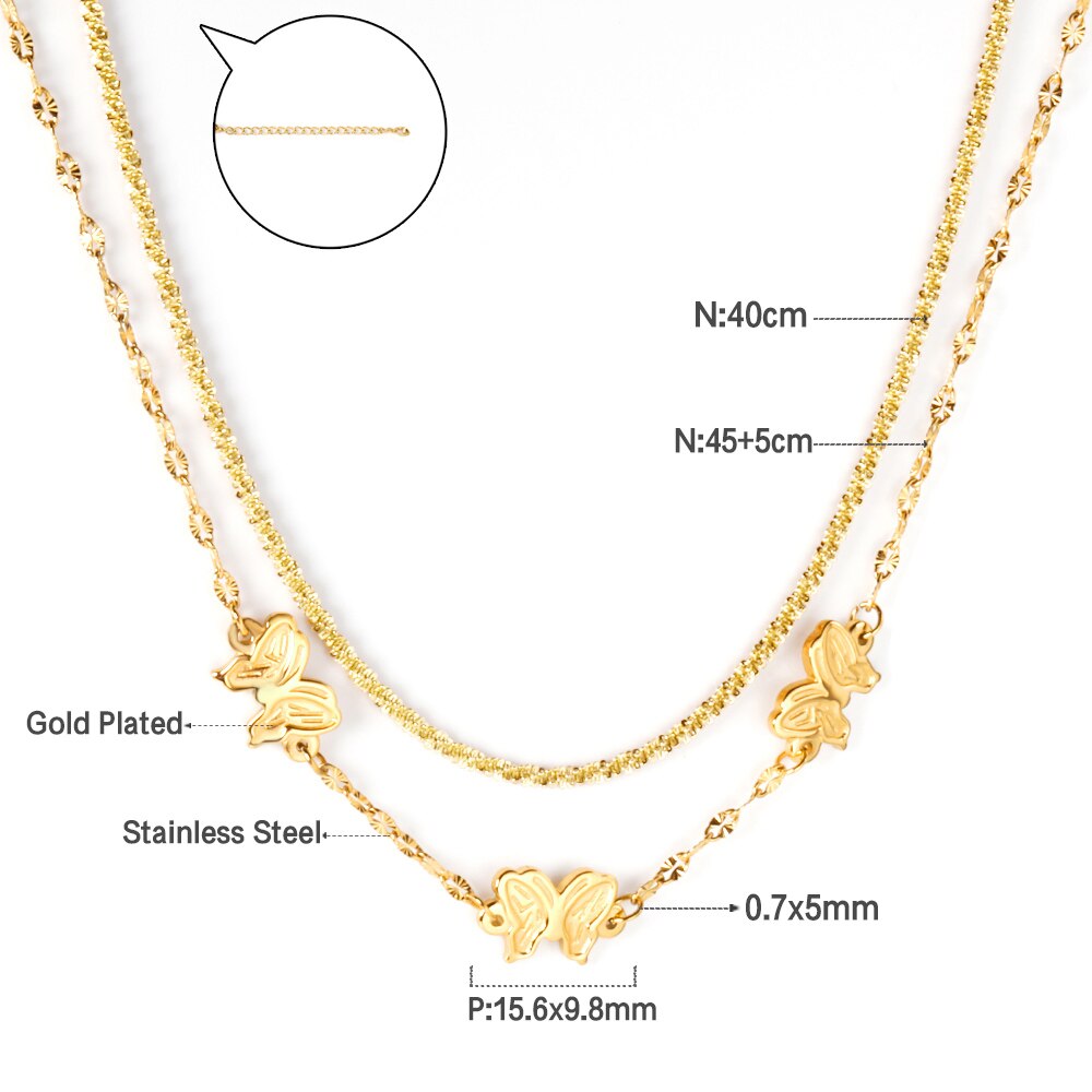 Gotische meerlaagse slangenkristal ketting 