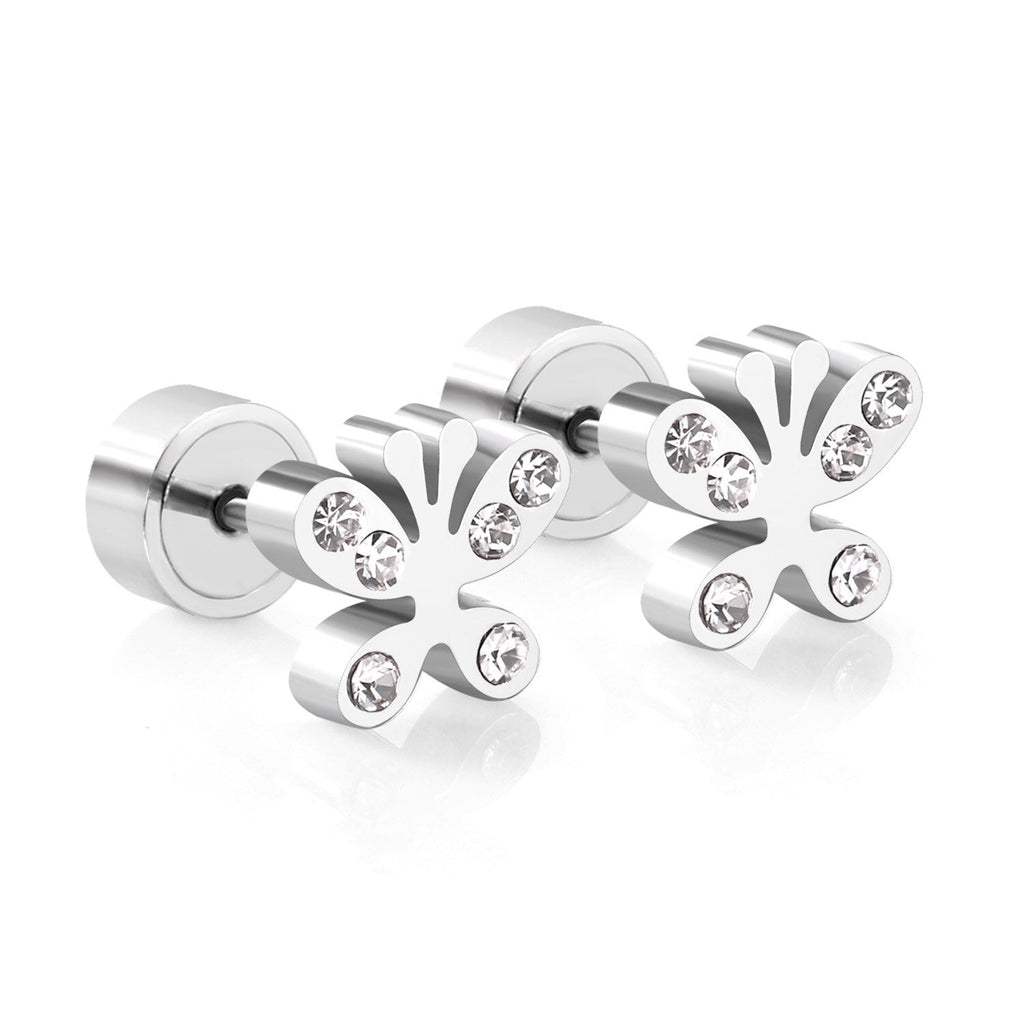 Mini Hart Ster Oorbellen 