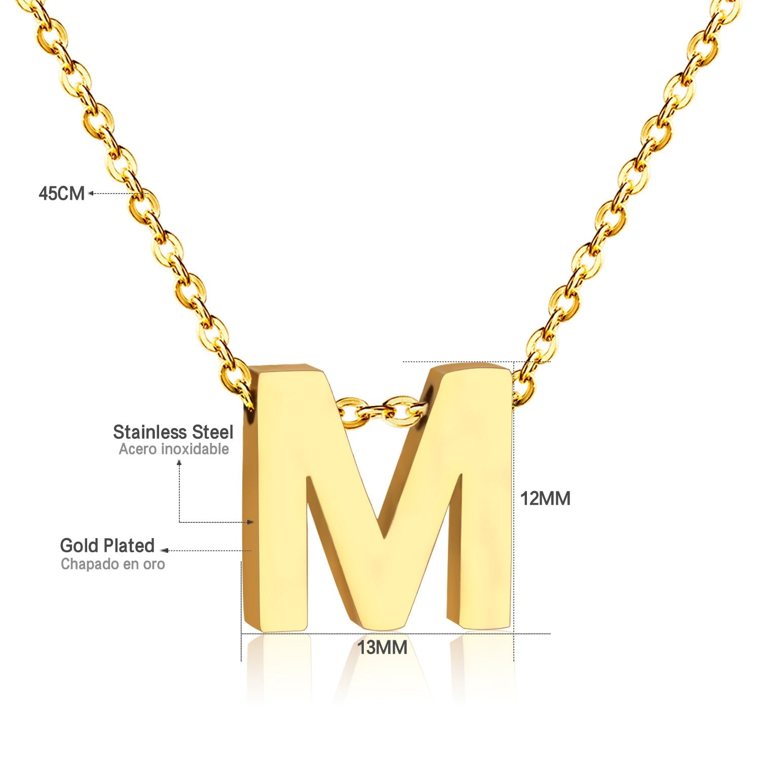 Initialen ketting