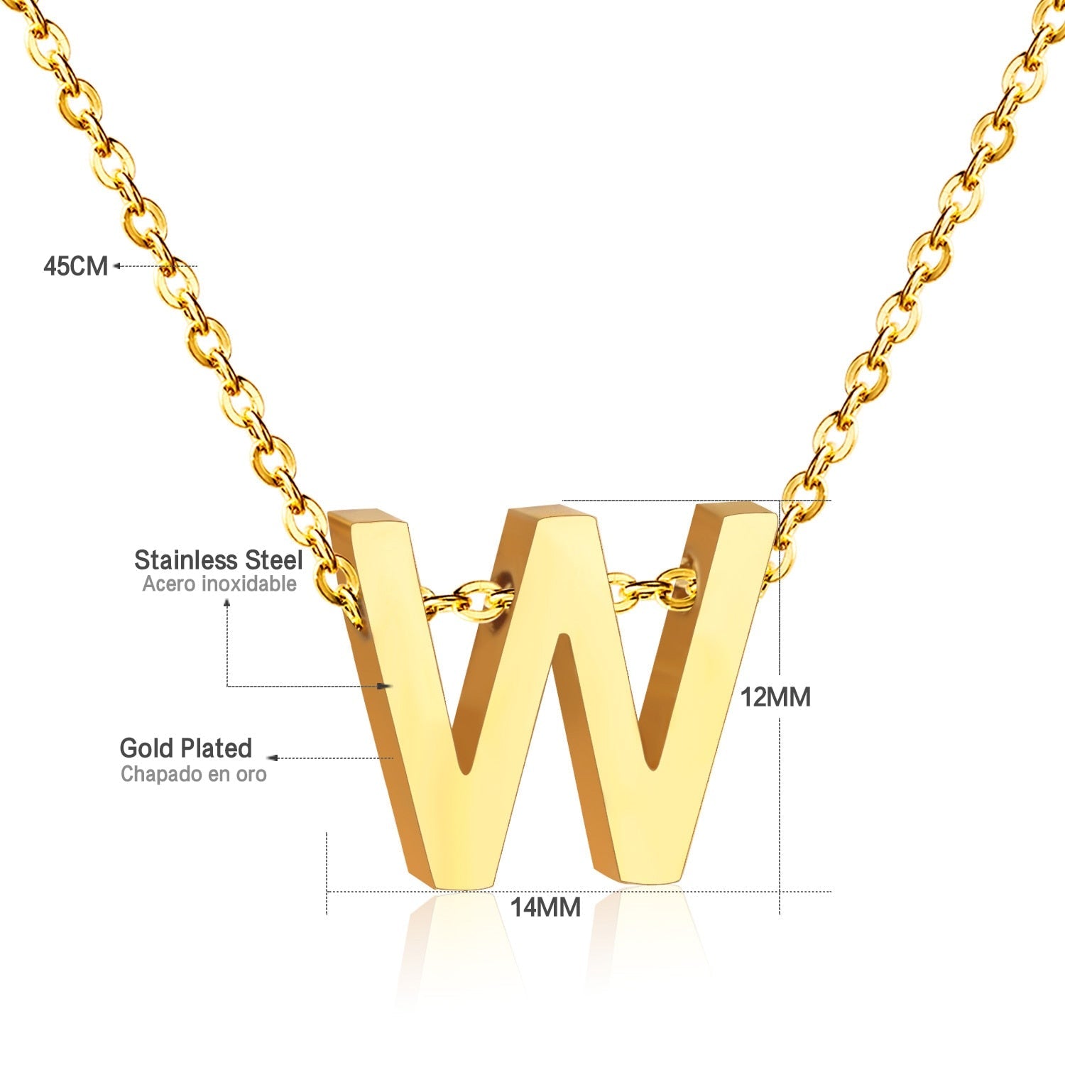 Initialen ketting