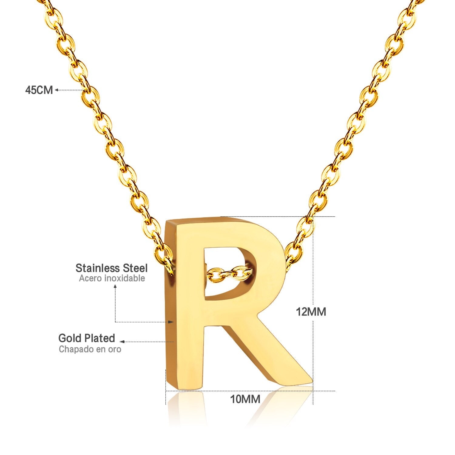 Initialen ketting