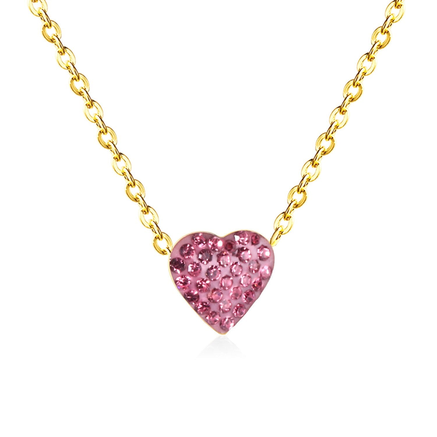 Klei Hart Hanger Ketting 