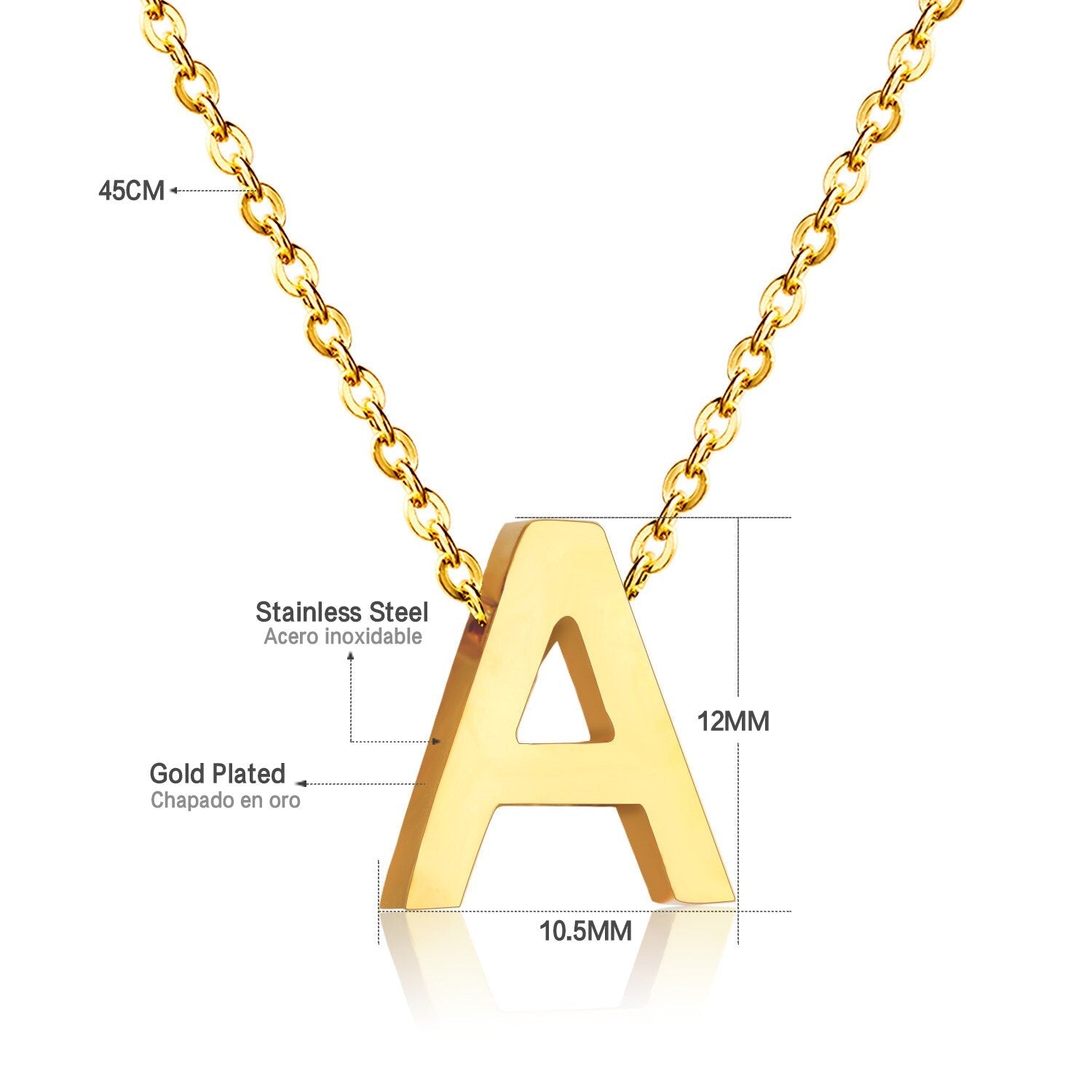 Initialen ketting