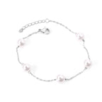 Adjustable Imitation Pearl Bracelet