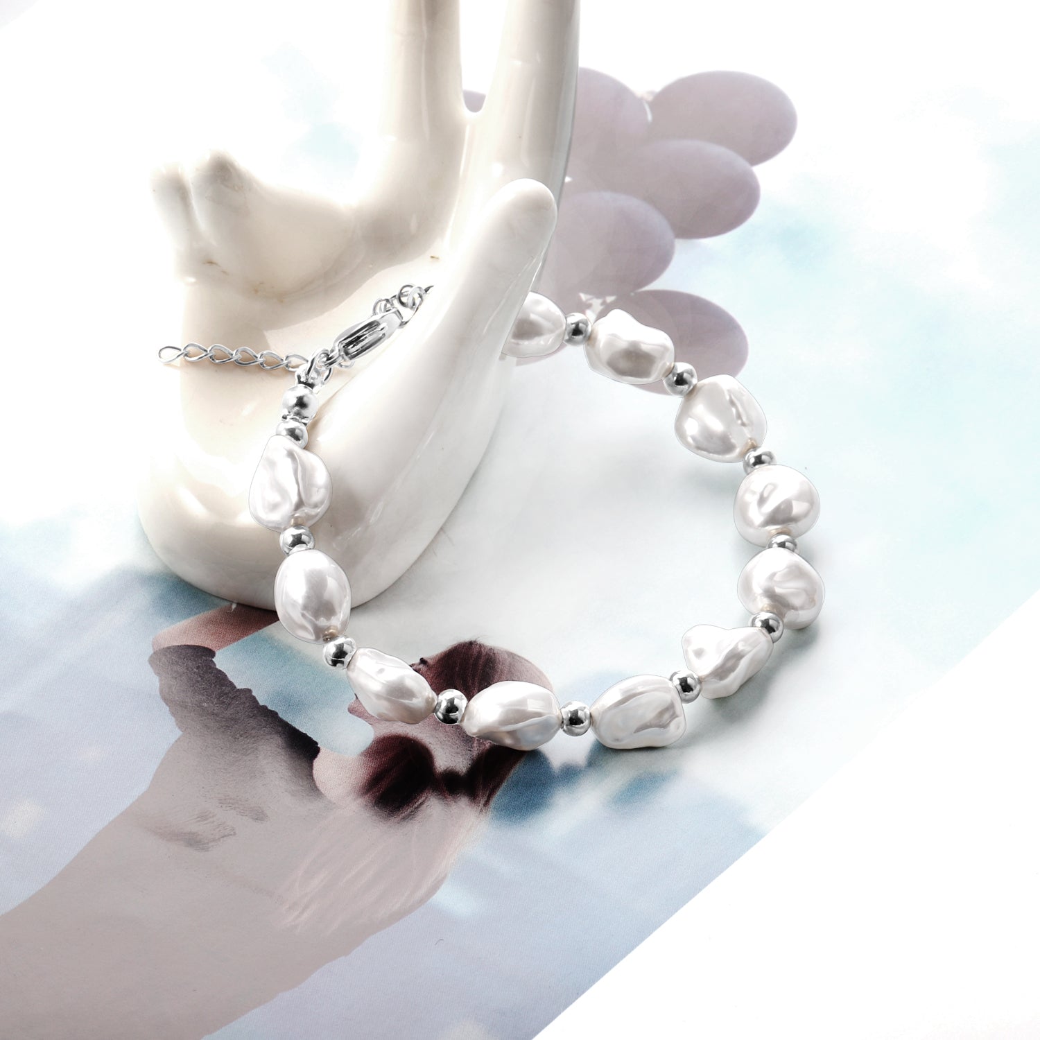 Petit bracelet pêche Yang