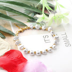 Bracelet de perles d'espacement Shell Alien