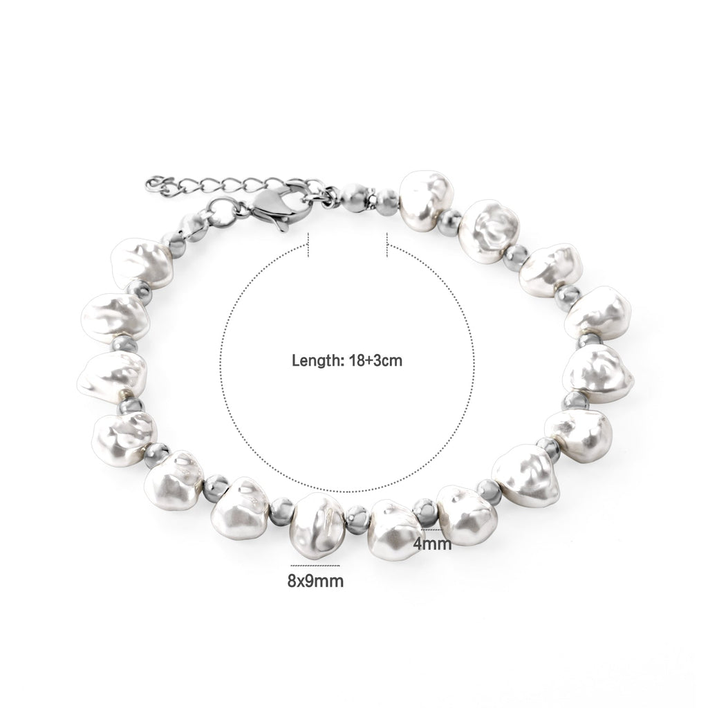 Bracelet de perles d'espacement Shell Alien