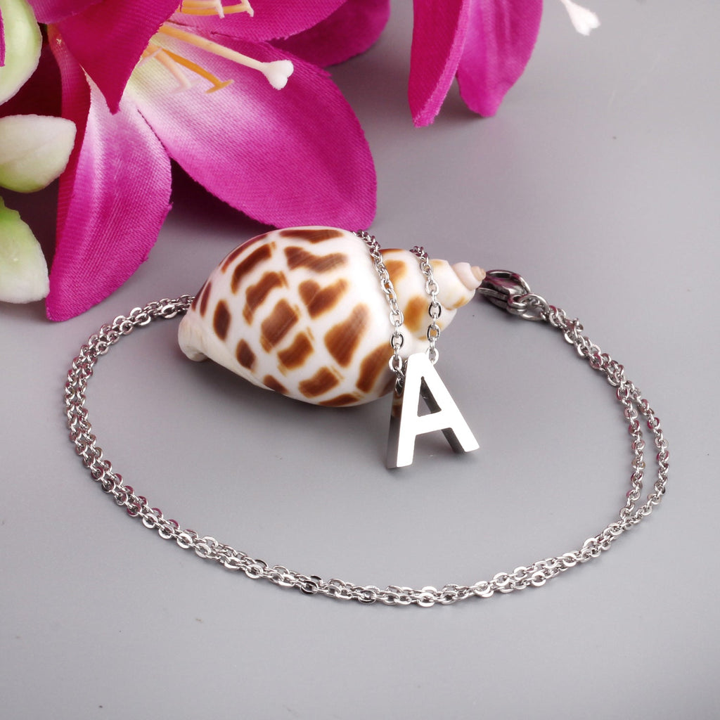 Alfabet initiaal hanger ketting