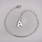 Alfabet initiaal hanger ketting