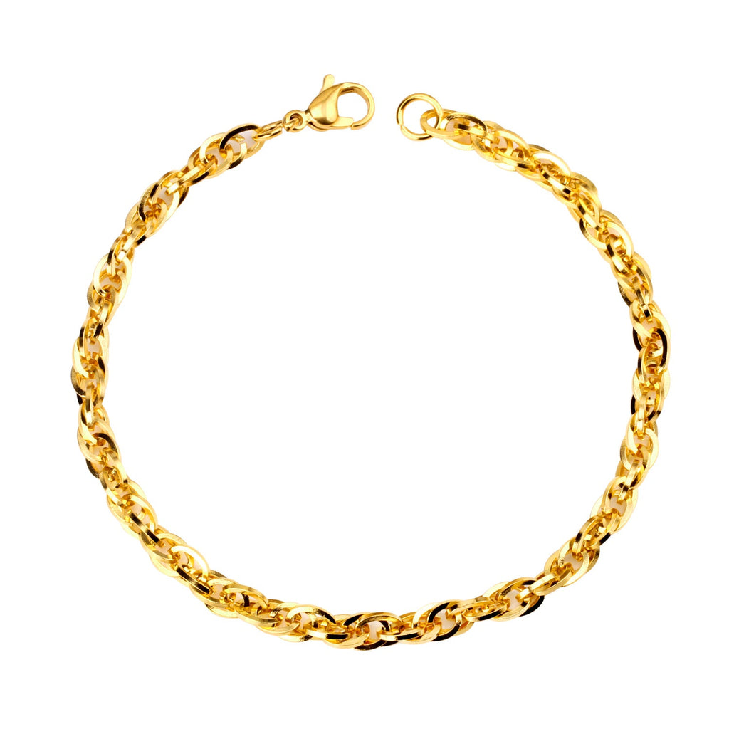 Soft Chain Gold Bracelet