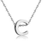 Alfabet initiaal hanger ketting