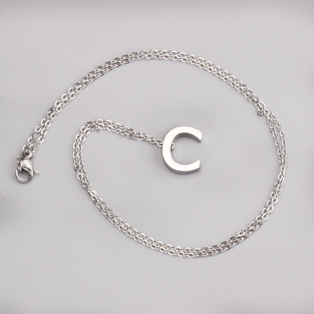 Alfabet initiaal hanger ketting