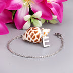 Alfabet initiaal hanger ketting