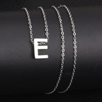 Alfabet initiaal hanger ketting