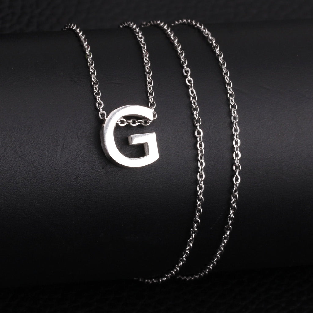 Alfabet initiaal hanger ketting