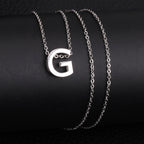 Alfabet initiaal hanger ketting