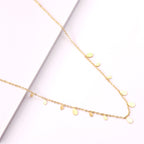 Elegante waterdruppel hanger ketting 