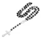 Lange scapulier rozenkrans kruis ketting