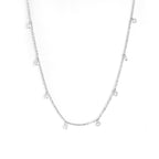 Kristallen vonk hanger ketting