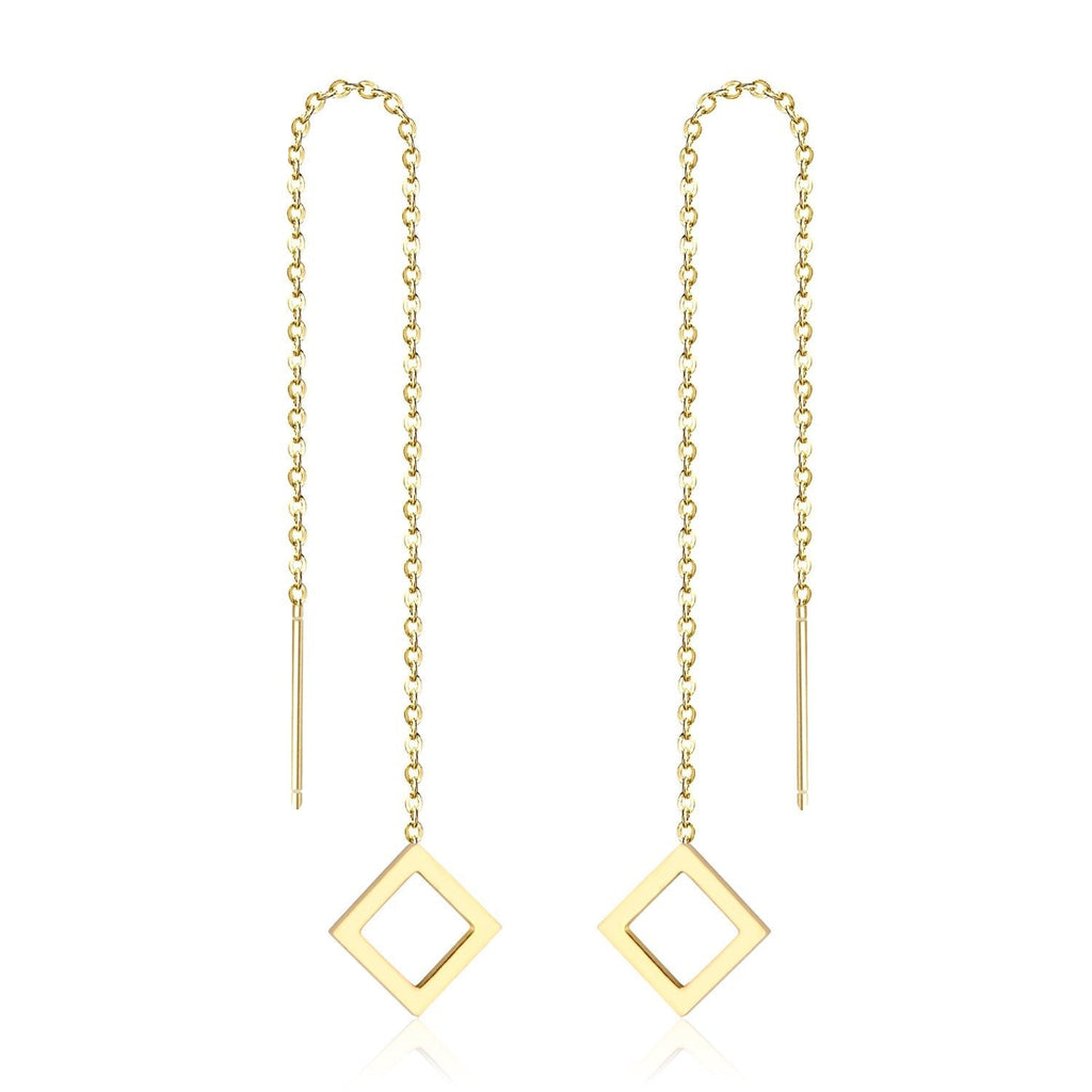 Koreaanse statement lange kwast oorbellen 