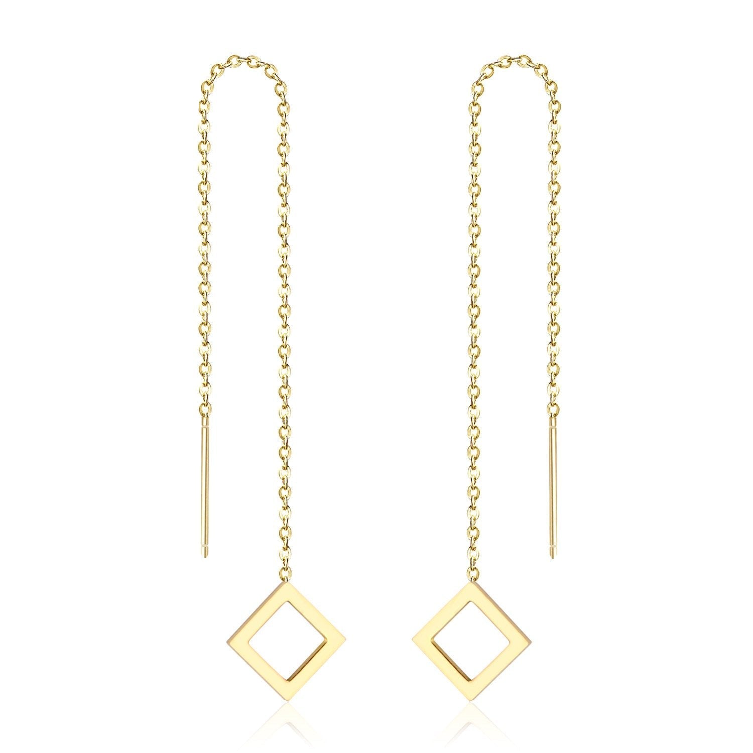 Koreaanse statement lange kwast oorbellen 