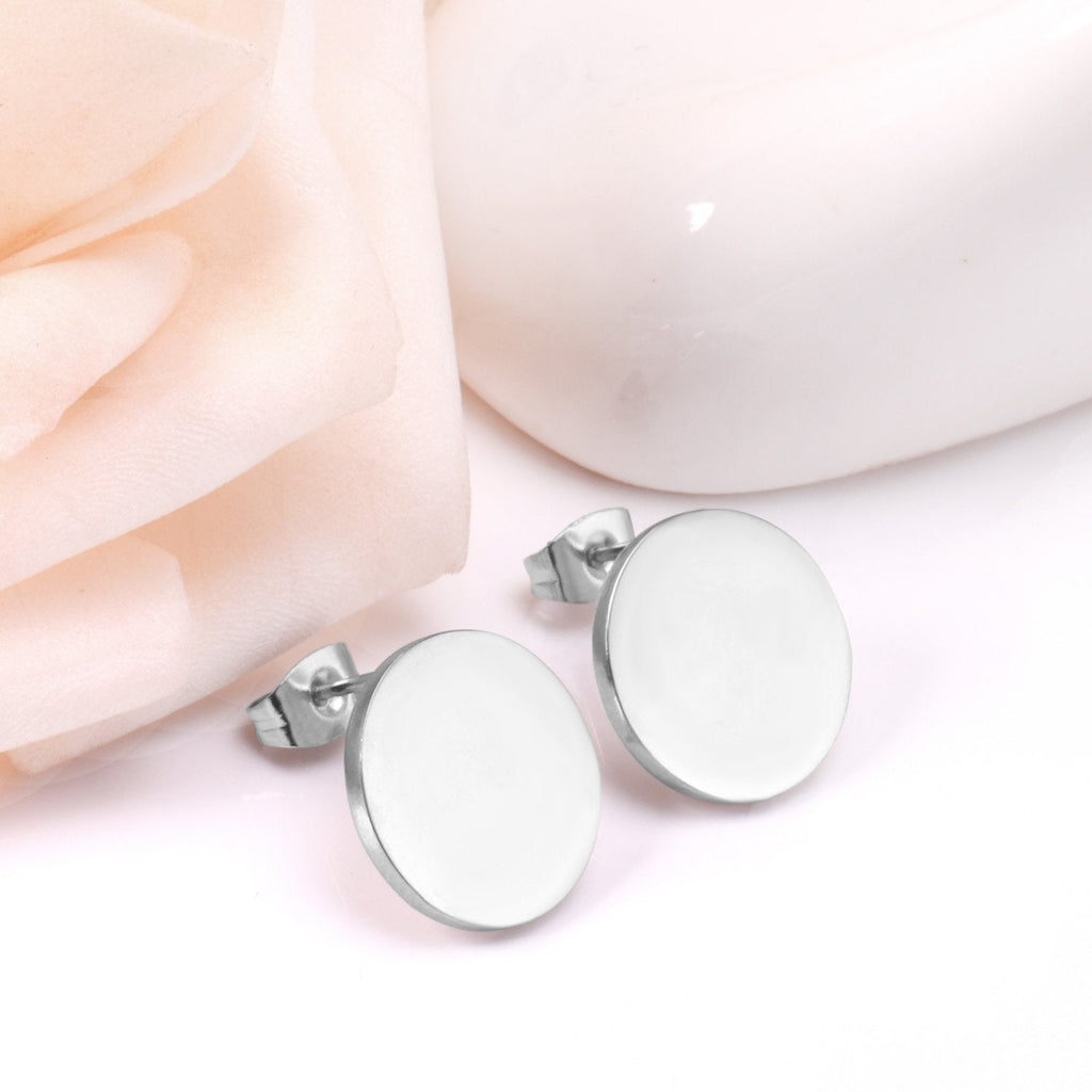 Eenvoudige ronde oorbellen 