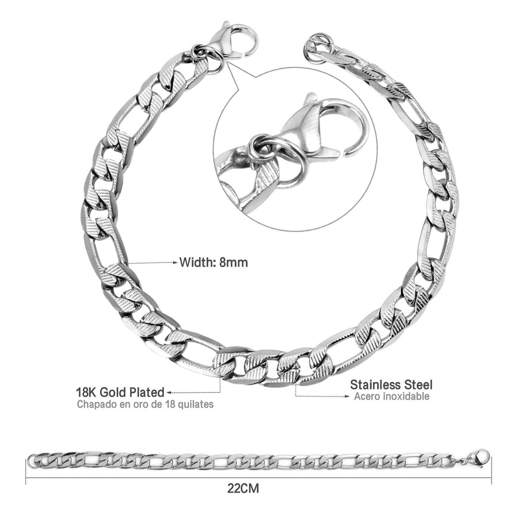 Gold Cuban Link Chain Bracelet